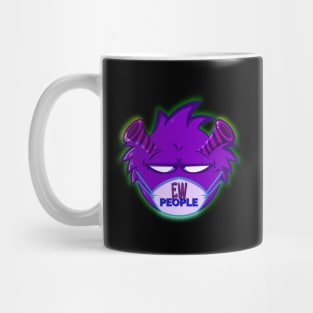 Ew People Purple Monster Mug
